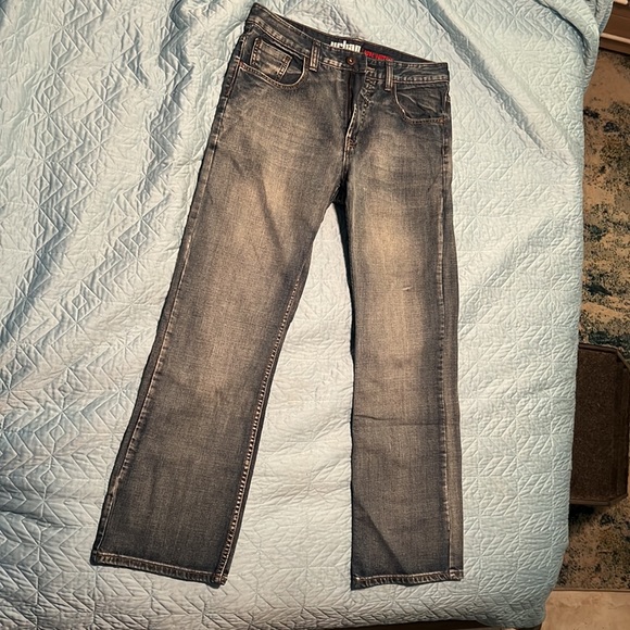Urban Pipeline Men jeans loose bootcut 32/32 back pocket detail - Picture 2 of 3